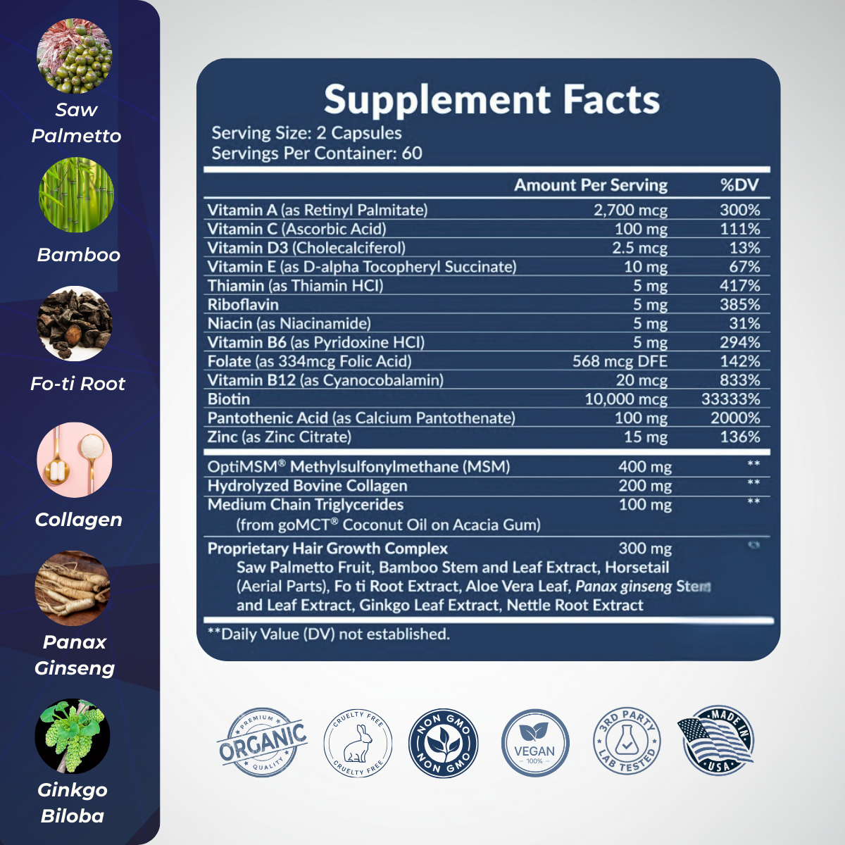 Agelessense® Renewal Vitality Blend - Natural Vitamin Complex